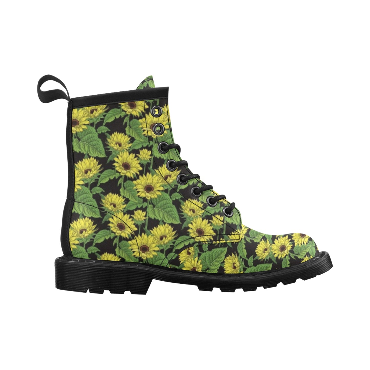 Sunflower Print Design LKS3010 Women's Boots