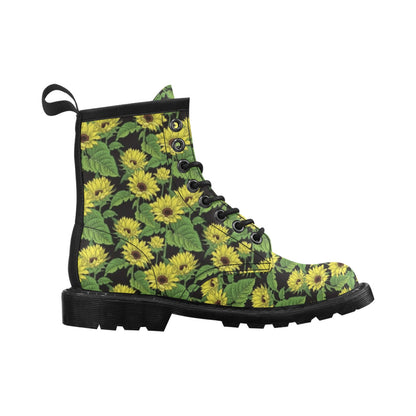 Sunflower Print Design LKS3010 Women's Boots