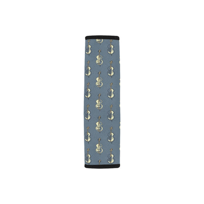Violin Print Design LKS403 Car Seat Belt Cover
