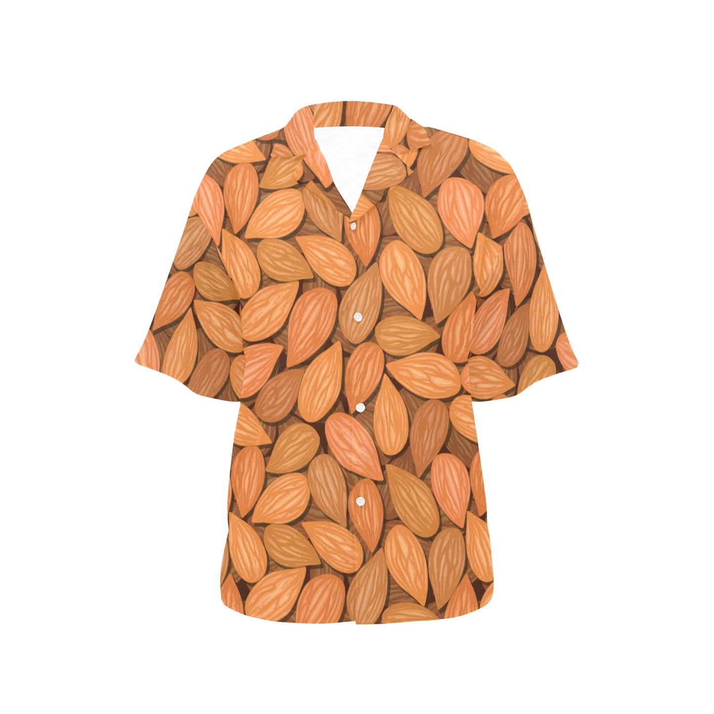 Almond Pattern Print Design 01 Women's Hawaiian Shirt