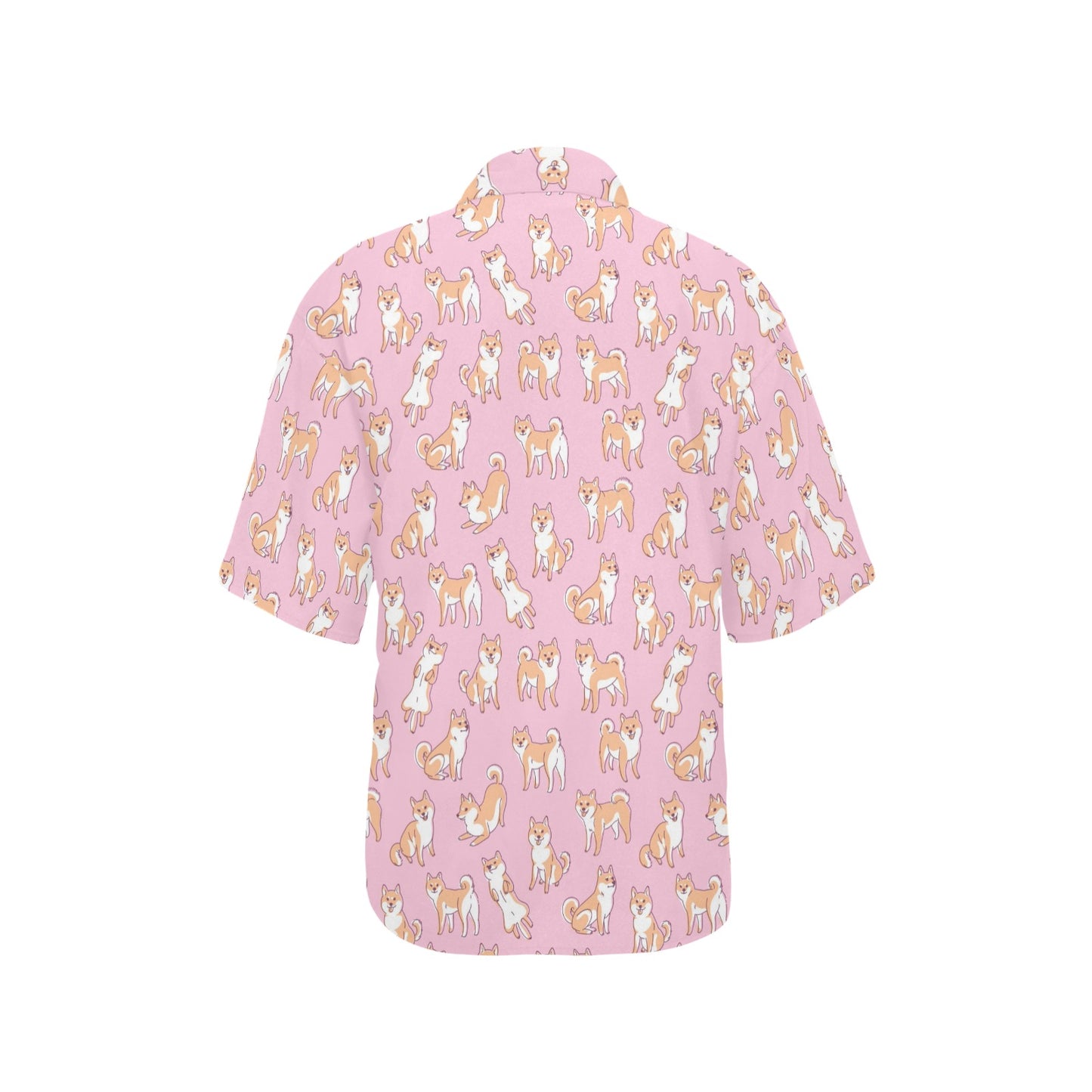 Shiba Inu Print Design LKS303 Women's Hawaiian Shirt