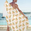 Sandwich Print Design LKS301 Beach Towel 32" x 71"