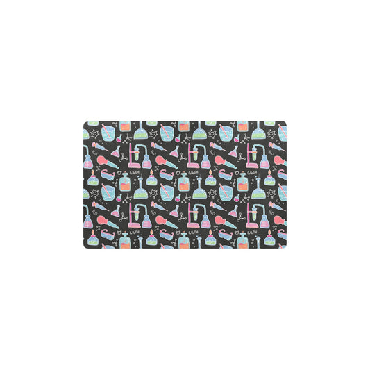 Chemical Pattern Print Design 06 Kitchen Mat