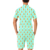 Acoustic Guitar Print Design LKS403 Men's Romper