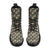 Alpaca Cactus Design Themed Print Women's Boots