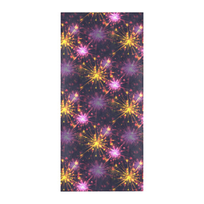 Firework Print Design LKS303 Beach Towel 32" x 71"