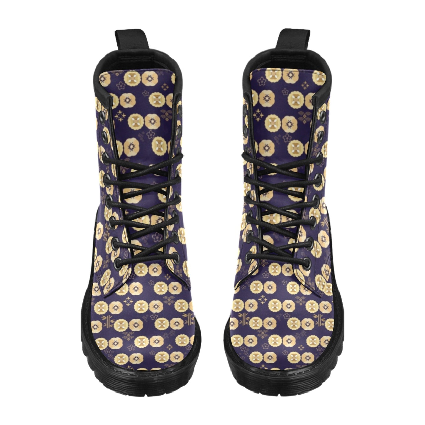 Sakura Print Design LKS303 Women's Boots