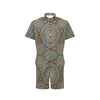 Mandala Pattern Print Design 05 Men's Romper