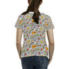 Hippie Print Design LKS306 Women's  T-shirt