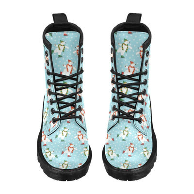 Polar Bear Pattern Print Design PB07 Women's Boots