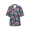 Pink Hibiscus Hawaiian Flower Women's Hawaiian Shirt