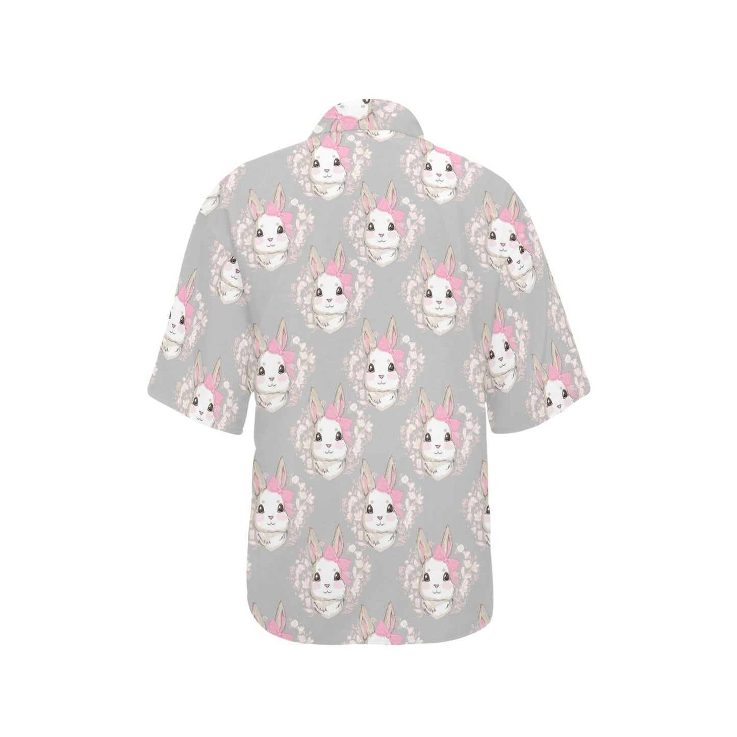 Rabbit Pattern Print Design RB07 Women's Hawaiian Shirt