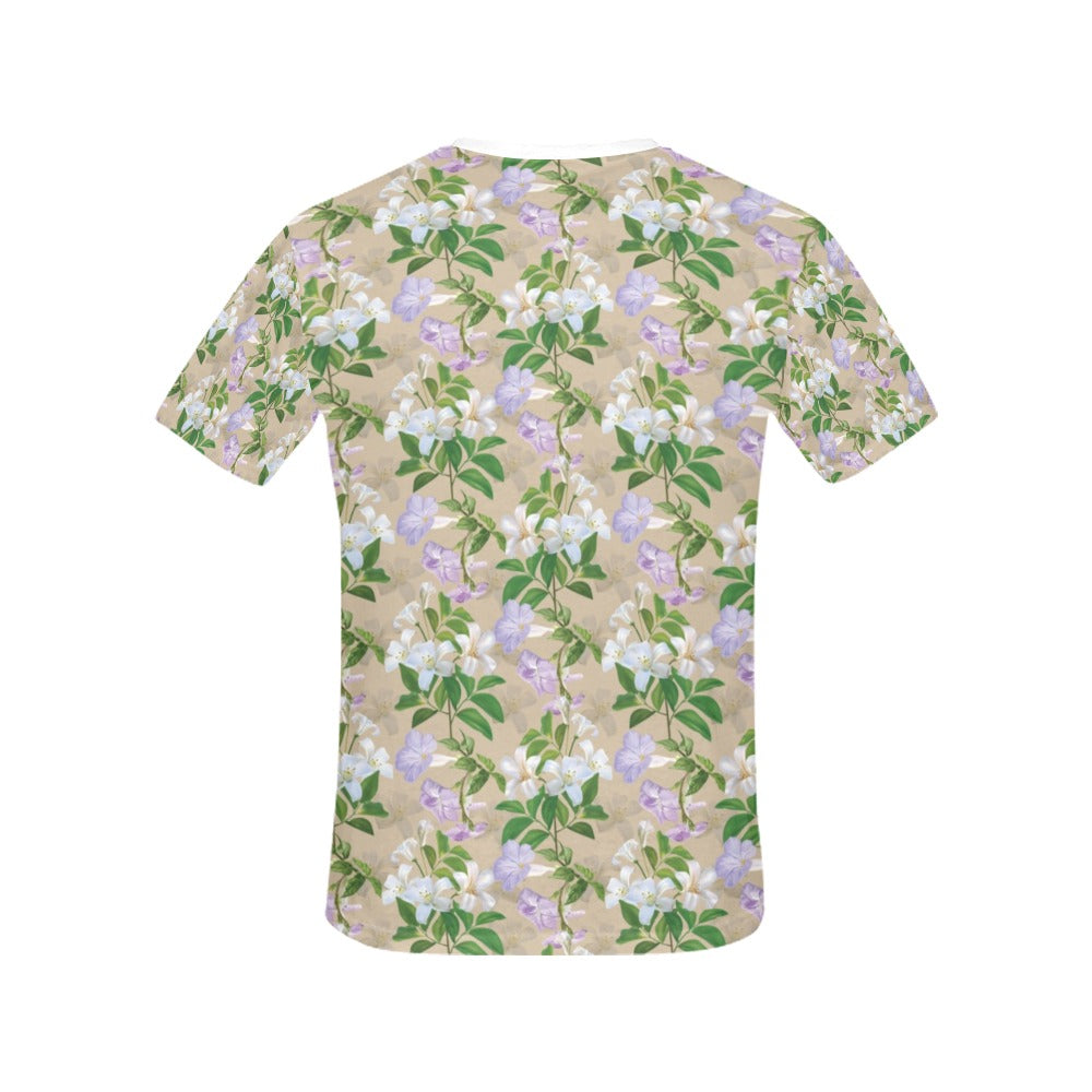 Sampaguita Print Design LKS302 Women's  T-shirt