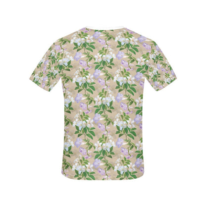Sampaguita Print Design LKS302 Women's  T-shirt