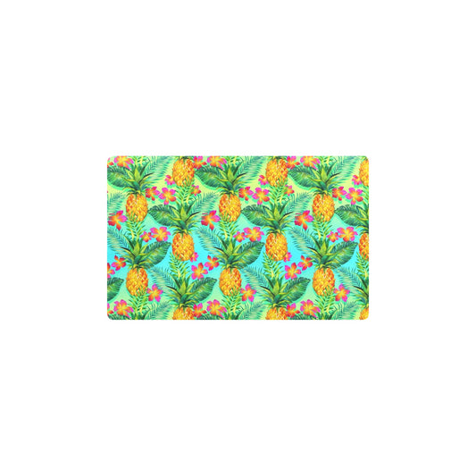 Pineapple Pattern Print Design PP010 Kitchen Mat