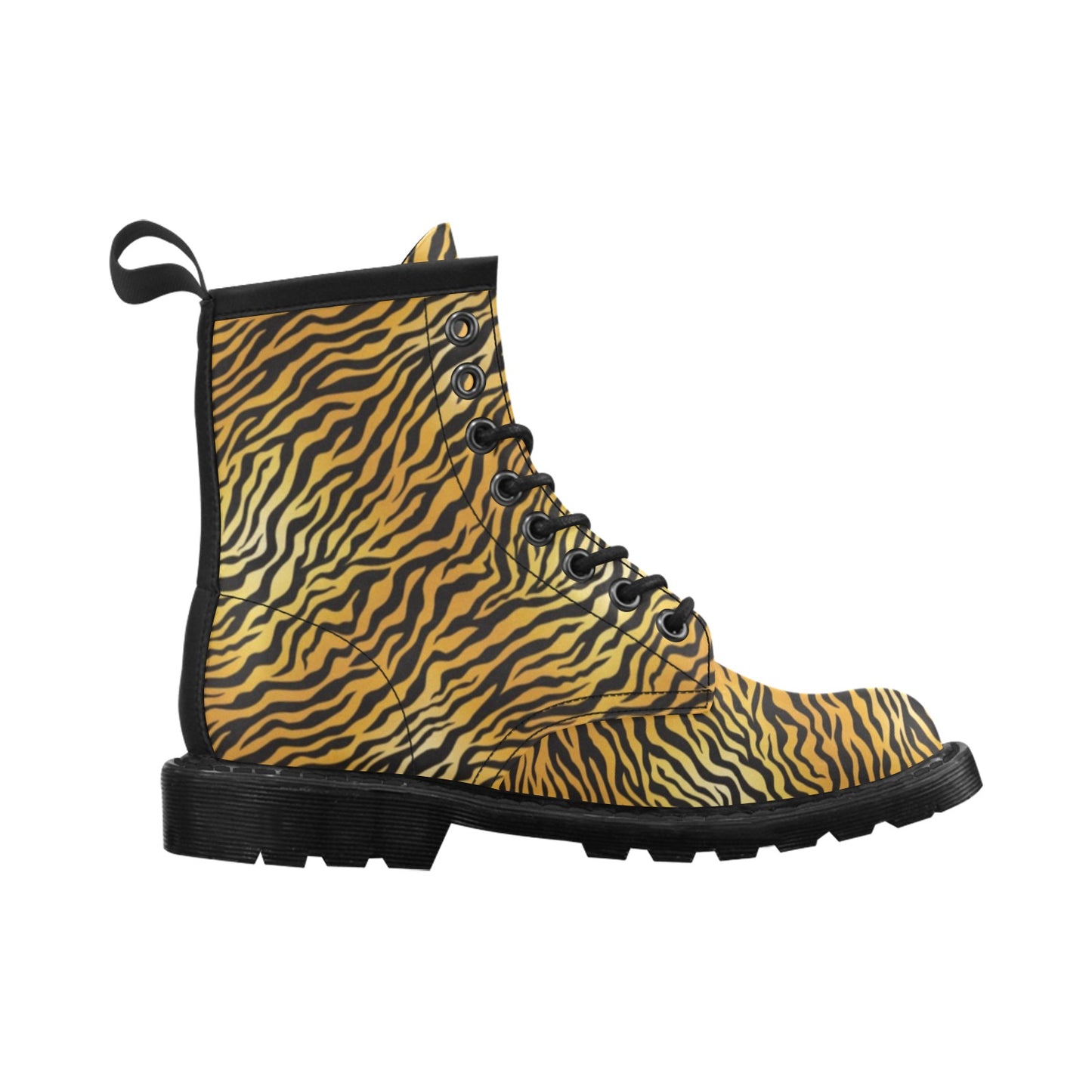 Tiger Print Design LKS302 Women's Boots