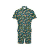 Butterfly Hand Draw Print Pattern Men's Romper