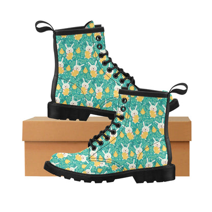 Easter Eggs Pattern Print Design RB02 Women's Boots
