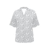 Angel Wings Pattern Print Design 01 Women's Hawaiian Shirt