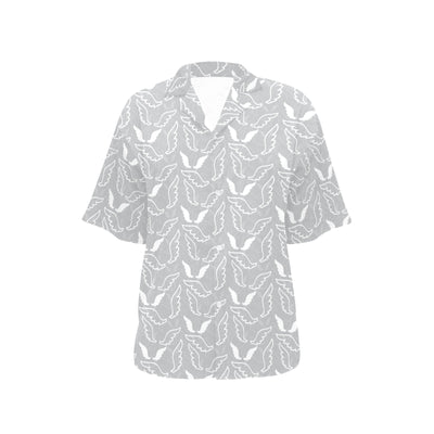 Angel Wings Pattern Print Design 01 Women's Hawaiian Shirt