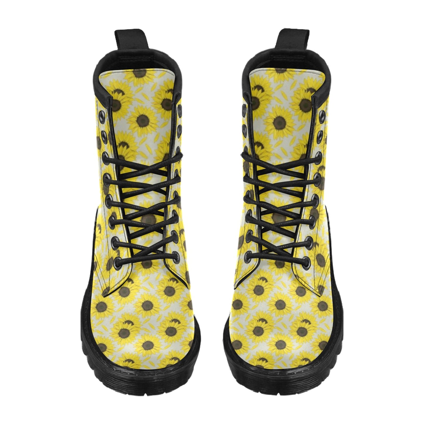 Sunflower Print Design LKS309 Women's Boots