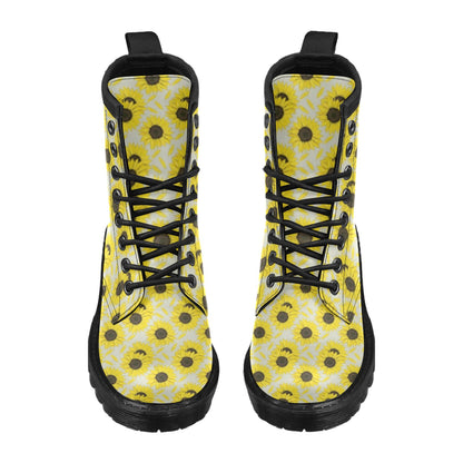 Sunflower Print Design LKS309 Women's Boots