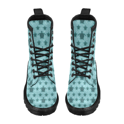 Sea Turtle Print Design LKS305 Women's Boots