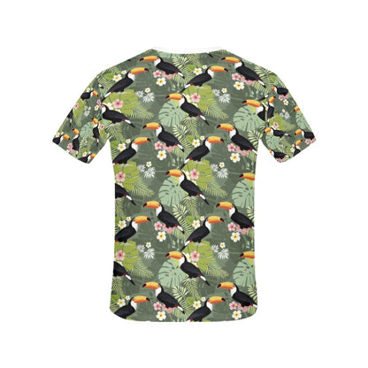 Toucan Print Design LKS304 Women's  T-shirt