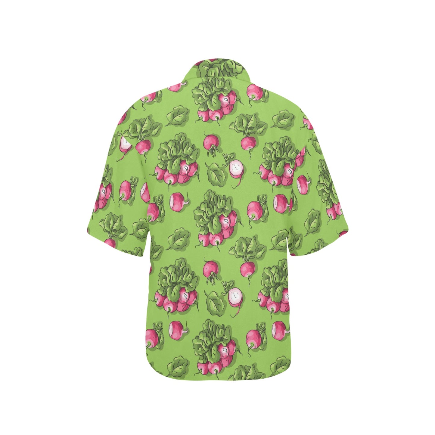 Radish Pattern Print Design A05 Women's Hawaiian Shirt