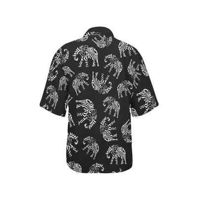 Elephant Tribal Women's Hawaiian Shirt