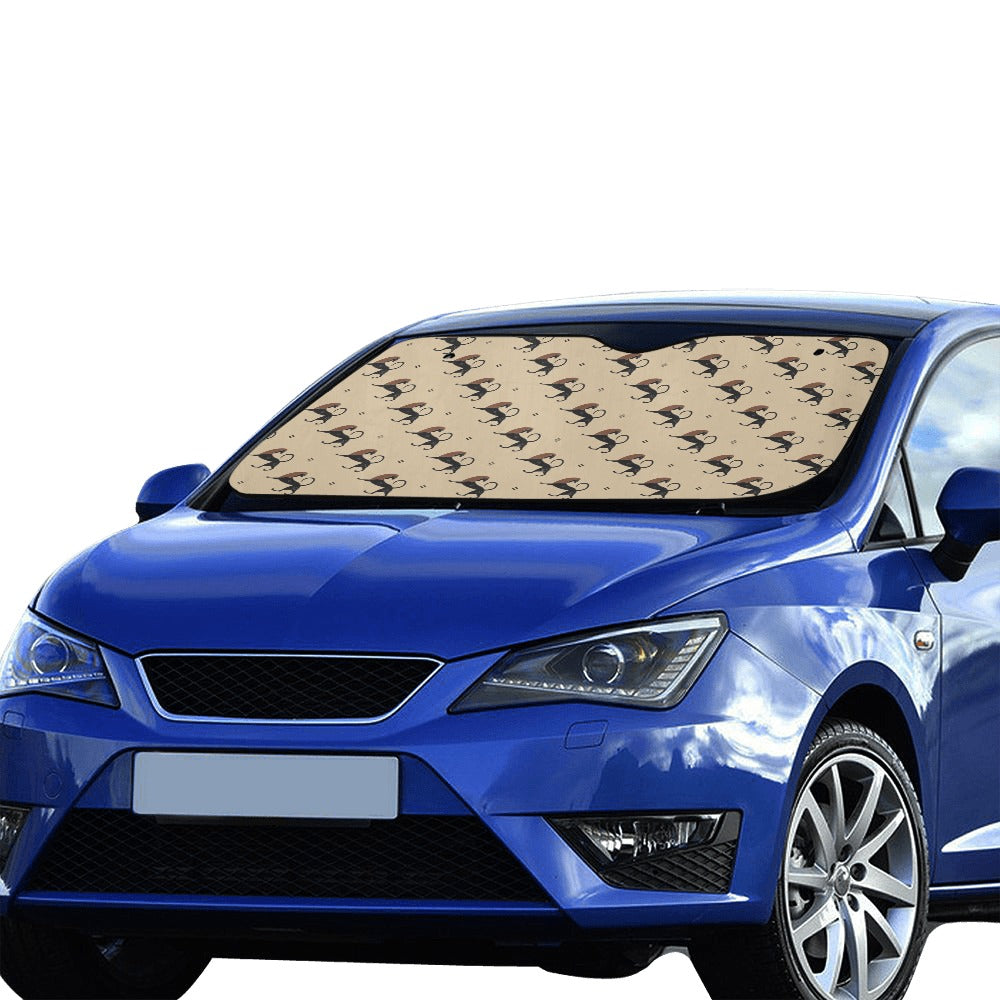 Ancient Greek Print Design LKS3011 Car front Windshield Sun Shade