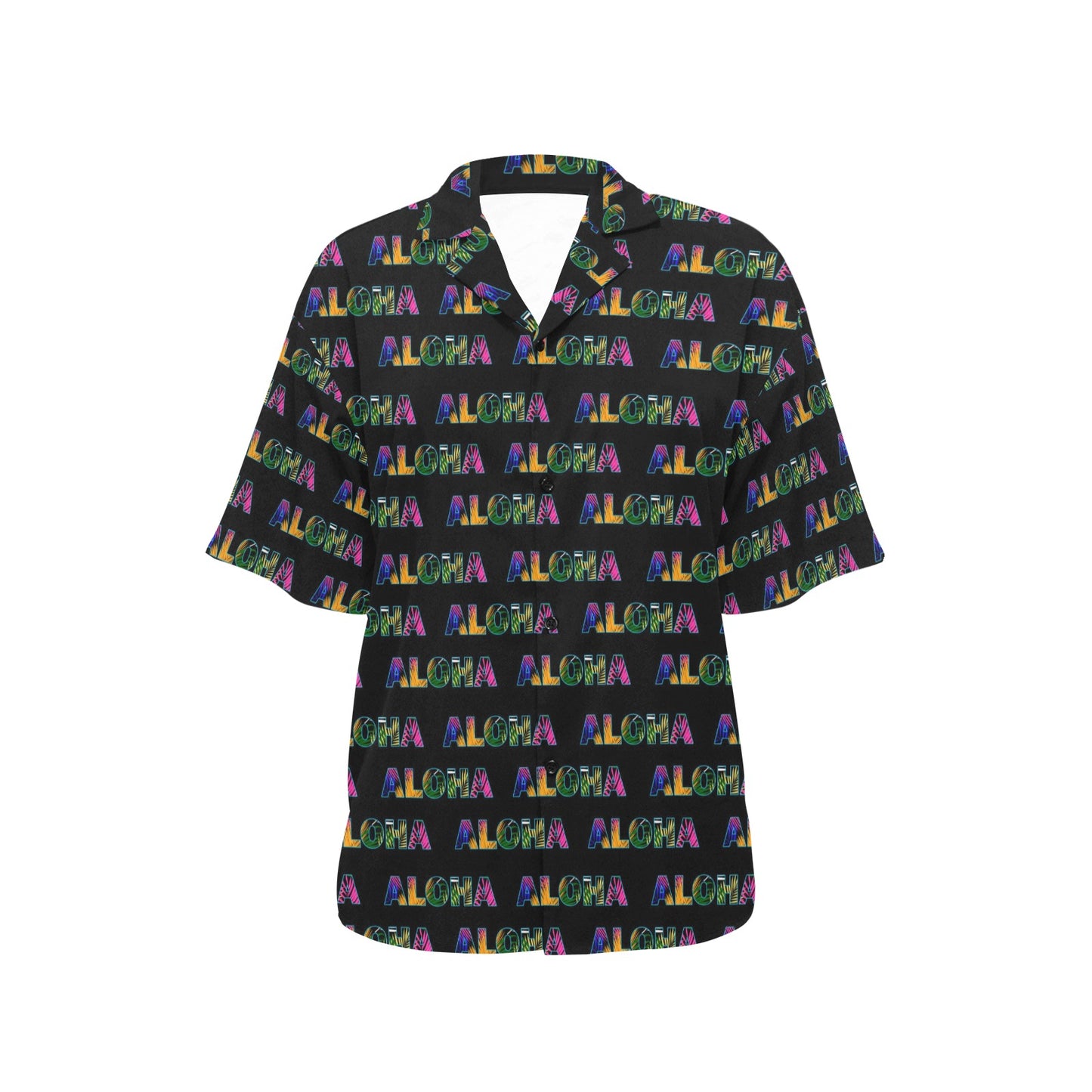 Aloha Hawaii Neon Women's Hawaiian Shirt