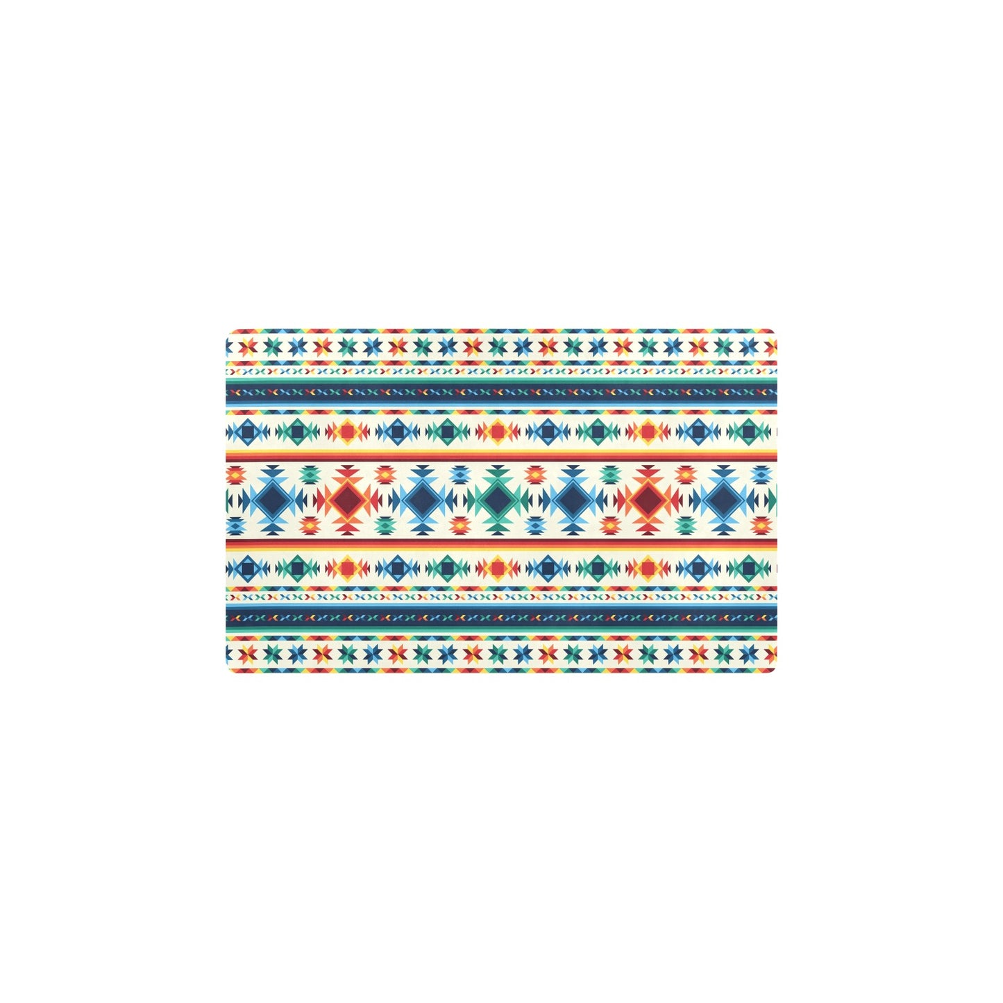 Aztec Pattern Print Design 02 Kitchen Mat