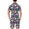 Beach Seashell Floral Theme Men's Romper