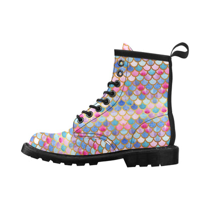 Scales Print Design LKS401 Women's Boots