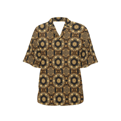 Celtic Pattern Print Design 07 Women's Hawaiian Shirt
