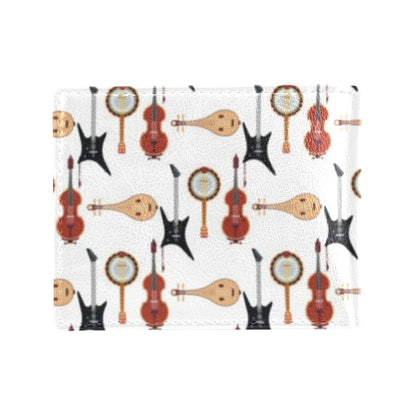Banjo Print Design LKS403 Men's ID Card Wallet