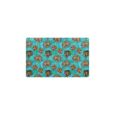 Tattoo Tiger Head Print Design LKS304 Kitchen Mat