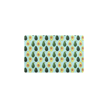 Avocado Pattern Print Design 04 Kitchen Mat