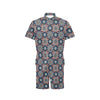 Bohemian Pattern Print Design 02 Men's Romper