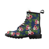 Hibiscus Pattern Print Design HB028 Women's Boots