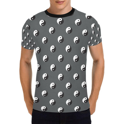 Yin Yang Print Design LKS303 Men's All Over Print T-shirt