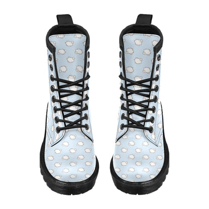 Samoyeds Print Design LKS301 Women's Boots