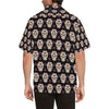 Sugar Skull Print Design LKS304 Men's Hawaiian Shirt