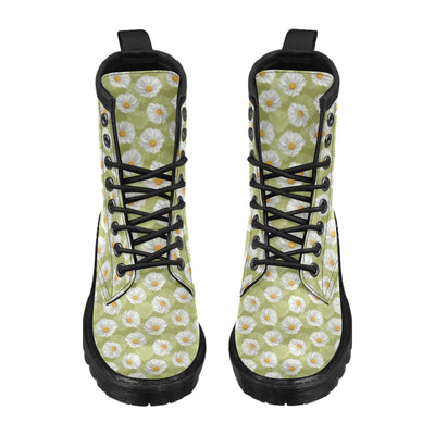 Daisy Pattern Print Design DS06 Women's Boots