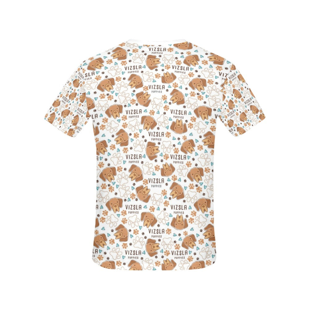 Vizslas Print Design LKS301 Women's  T-shirt