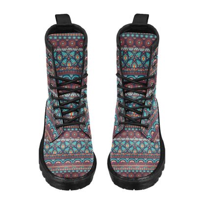 Suzani Print Design LKS302 Women's Boots