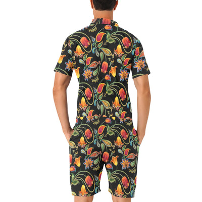 Tulip Boho Pattern Print Design TP09 Men's Romper