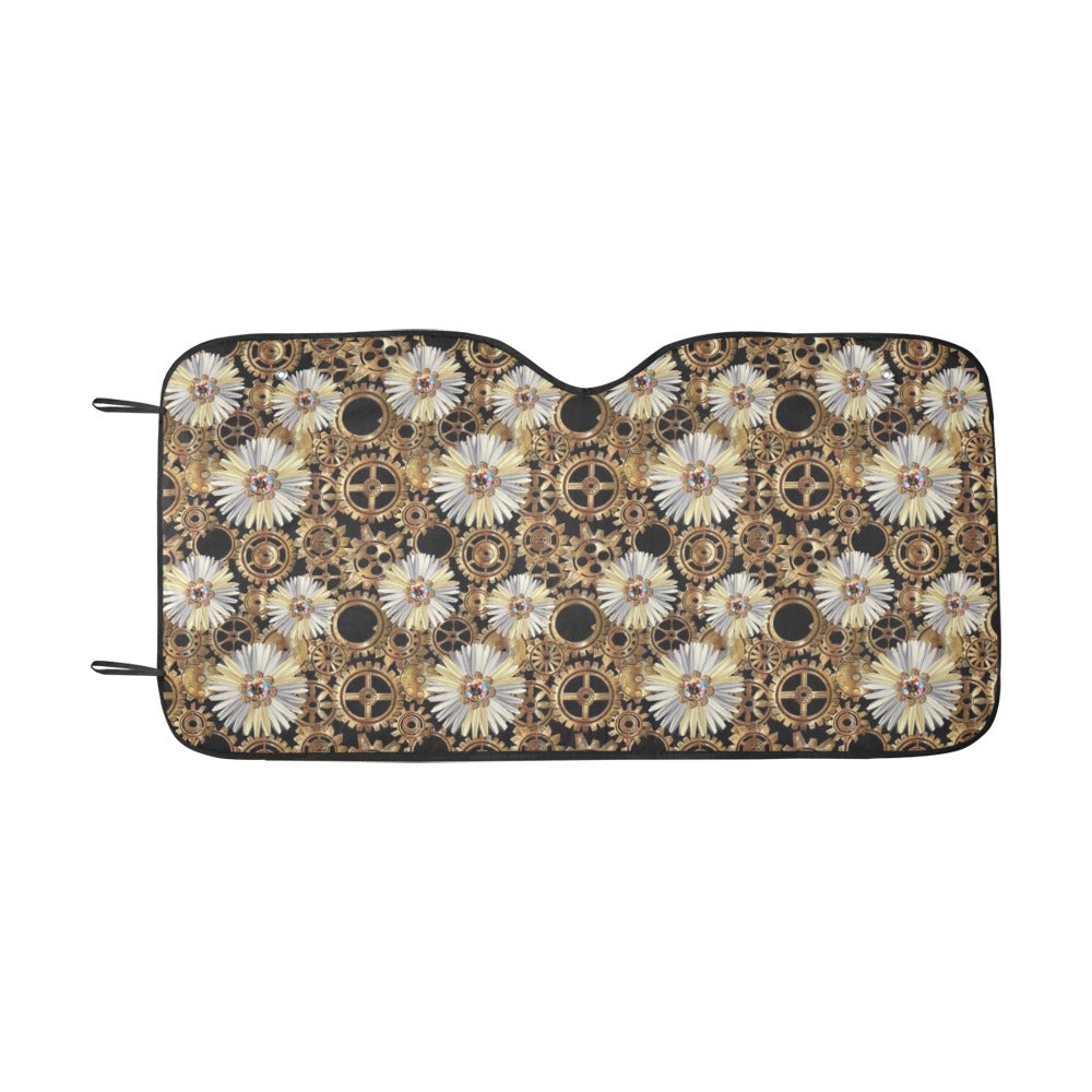 Steampunk Print Design LKS305 Car front Windshield Sun Shade