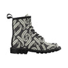 Fern Leave Print Pattern Women's Boots